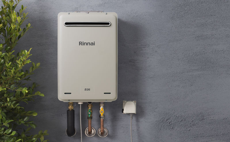 Rinnai B26 Builders Continuous Flow Hot Water Heater 50C | GGC – Geelong Gas